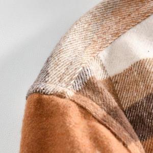 Offre Spéciale 100% coton chemise en flanelle à manches longues pour hommes conception à carreaux personnalisable avec tissu tricoté teint en fil à basse quantité minimale de commande - Product Image 5