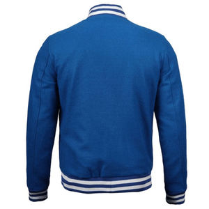 Chaquetas universitarias de alta calidad para hombre, abrigo de béisbol universitario con mangas de cuero en el pecho de lana de invierno, 100% algodón para deportes de invierno - Product Image 5