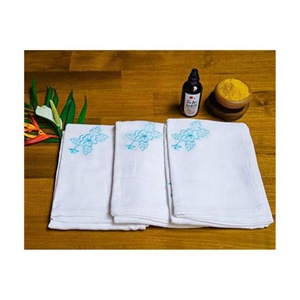Cheap Factory Wholesale Customize Large Turtle Crocodile Embroidered Golf 100% Organic Cotton GOTS Certified Bath <b>Towel</b> <b>Sets</b> - Product Image 6