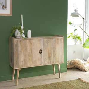 Small Augustine mango wood sideboard - Product Image 2