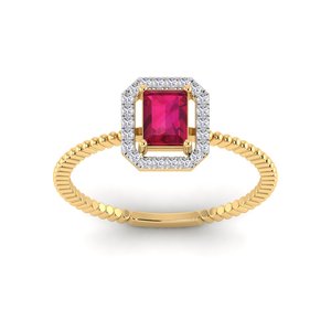 Designer <b>Large</b> CZ Zircon Diamond Engagement Wedding <b>Ring</b> 925 Sterling Silver Gold Plated IGI Certified Trendy Unique Fine - Product Image 2