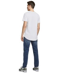 Venta al por mayor de camisetas de algodón de manga corta en blanco de impresión del logotipo de buena calidad de los hombres de algodón transpirable camisetas - Product Image 1