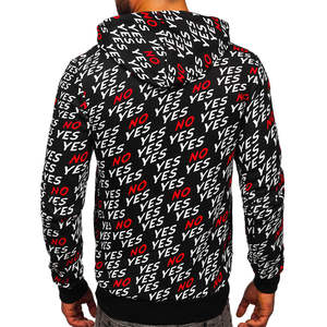 Sweat-shirt pour homme tendance de haute qualité, vêtements décontractés d'hiver, vêtements de rue unis, prix de gros, sweats à sublimation - Product Image 4