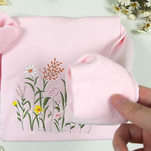 Sudadera de cuello redondo bordada personalizada, suéter bordado, sudaderas, ropa deportiva para mujer - Product Image 5