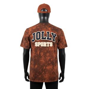 Camiseta 100% algodón para hombre, corte holgado, estampada, estilo streetwear, lavado ácido, con logotipo personalizado. - Product Image 2