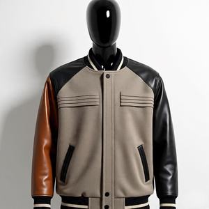 Chaquetas de talla grande para hombre, chaquetas de béisbol, abrigos, ropa cálida de invierno para hombre, ropa de alta calidad 2026, chaquetas con logotipo Letterman - Product Image 2