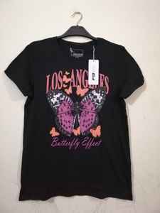 Camiseta de algodón suave informal ecológica de punto con estampado 3D para mujer 2022, calidad Premium para mujer - Product Image 5