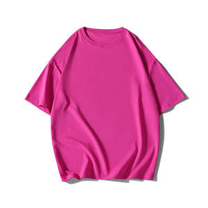 Camiseta amarilla de gran tamaño para hombre, camiseta informal de manga corta de algodón suave con cuello redondo, Camiseta cómoda holgada para gimnasio de verano - Product Image 5