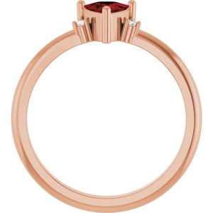 Anillo de Diamantes con Detalles en Oro de 14K Modelo 72435:122P de Stuller, Diseño Único con Engaste Pavé de 122 Piezas - Product Image 2