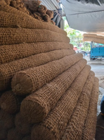 Bûches de coco écologiques, fabriquées à partir de fibre de coco naturelle, bûches de coco bon prix d'usine du Vietnam