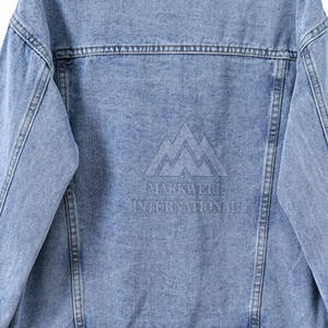 แจ็คเก็ตยีนส์ดีไซน์สตรีทแวร์จากโรงงาน  ขายพร้อมรับออกแบบตามสั่ง  สำหรับผู้หญิง - Product Image 6