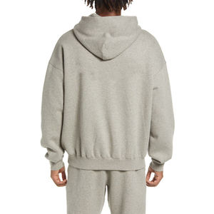 Vente en gros de sweat à capuche et sweat-shirt pour hommes 100% coton motif solide design personnalisable avec des techniques brodées pour une utilisation hivernale - Product Image 6