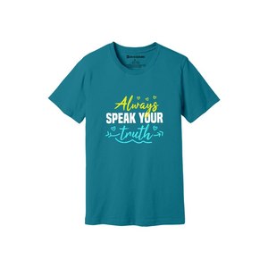 Thèmes de gentillesse imprimer 100% t-shirt en tissu de coton 160-180 à lourd GSM 12 couleurs disponibles Personnalisé votre propre conception et placement - Product Image 5