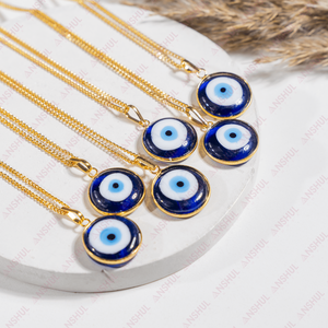 Colgante de Ojo Turco en Forma de Estrella de Grado AAA Premium, Cadena con Cristal Natural Curativo, Joyería de Meditación, Moda, Mejor Precio - Product Image 3