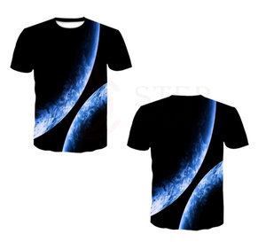 T-Shirt surdimensionné en coton doux pour hommes, chemise décontractée et ample, vêtements pour hommes de haute qualité, manches courtes, épaules tombantes, nouvelle collection 2023 - Product Image 3