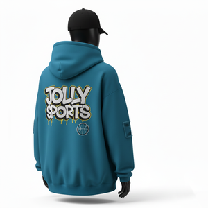 Sudadera Extra Grande para Mujer, Tela Premium de 320 GSM, Felpa de Algodón Grueso, Logotipo Personalizado con Estampado Puff, Sudadera Básica - Product Image 5