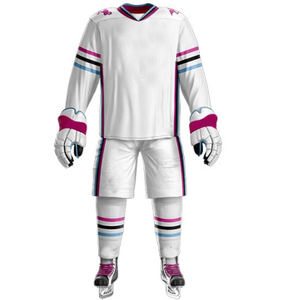เครื่องแบบทีมฮ็อกกี้แบบกำหนดเองเสื้อทีมฮ็อกกี้น้ำแข็งแบบมืออาชีพดีไซน์ไม่ซ้ำใครขายส่ง - Product Image 3