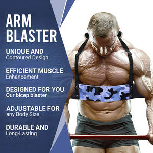 Arm Blaster Personalizado Alta calidad Peso ligero Mejor diseño 2024 Fitness Wear Arm Blaster de acero inoxidable - Product Image 5