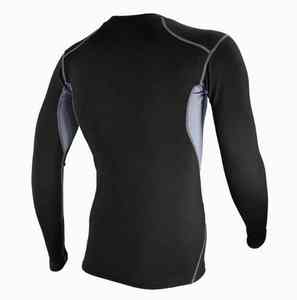 Camiseta Deportiva para Hombre, Estilo Atlético, Lavada, Lisa, de Poliéster, para Fisicoculturismo, Gimnasio, Fitness, Secado Rápido, Transpirable, Manga Corta - Product Image 4