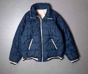 แจ็กเก็ตทรงพองสำหรับชายและหญิงผ้าแคนวาสปักโลโก้ได้ตามต้องการสไตล์วินเทจ - Product Image 1