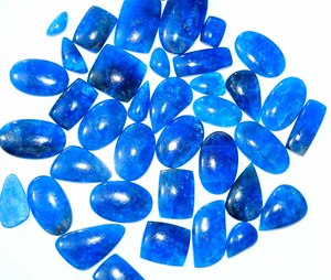 Pierre précieuse naturelle pour bijoux Cabochons d'apatite naturelle Prix d'usine d'apatite en vrac de l'exportateur indien - Product Image 5