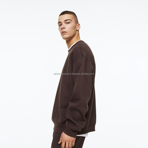 Nardon เสื้อสเวตเชิ้ตฮิปฮอปคอวีของผู้ชายเสื้อสเวตเชิ้ตโอเวอร์ไซส์ผ้าคอตตอน100% พิมพ์ลายดิจิตอลสำหรับฤดูหนาว - Product Image 3