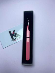 Pinces à épiler professionnelles pour extensions de cils à 45 degrés, à pointe fine, en vente à prix compétitif - Product Image 5