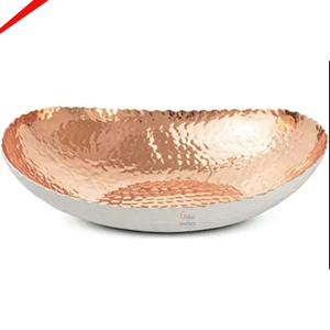 Cuenco para servir de acero inoxidable con acabado dorado hecho a mano para hotel, restaurante y bar - Product Image 2