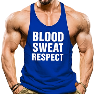 Gilet de musculation Hip Hop personnalisé pour hommes 100% coton respirant séchage rapide écologique entraînement débardeur ample Fitness Muscle - Product Image 2