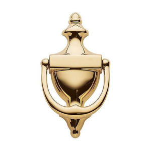 Heurtoir de porte en laiton massif Heritage Design avec art artisanal antique pour les grandes entrées et portes - Product Image 1