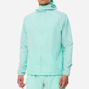 Chaqueta Cortavientos Deportiva Ligera al por Mayor para Hombre y Mujer con Cierre de Cremallera, Chaqueta Cortavientos Deportiva para Hombre de Fábrica - Product Image 6