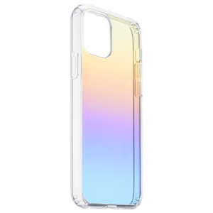 Funda de teléfono iridiscente Prisma para iPhone 14, cubierta protectora con diseño degradado transparente - Product Image 2