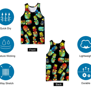 New Arrival High Quality Custom Logo Men's Gym TankTop Plus Size Fitness Wear for <b>Athletic</b> Training Breathable Workout Top - Product Image 6