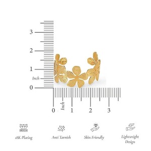 Brazalete de Latón Moderno, Ligero y Hecho a Mano, de Proveedor Indio, para Fiestas de Trabajo y Atuendos Casuales, con Tamaños Personalizados, desde India - Product Image 4