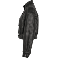 Veste en cuir à manches longues pour filles Veste en cuir véritable pour femmes de qualité supérieure dans un style motard Vente en gros