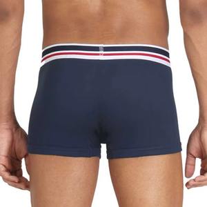 Caleçons Boxers Respirants Mi-Hauts pour Hommes 100% Coton Séchage Rapide Écologiques Personnalisables avec Logo Imprimé Numérique sur la Taille Tricotés - Product Image 4