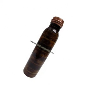 Bouteille d'eau en cuivre pur imprimé en émail de qualité supérieure pour la santé ayurvédique bénéfique large gamme de modèles et de tailles disponibles - Product Image 3