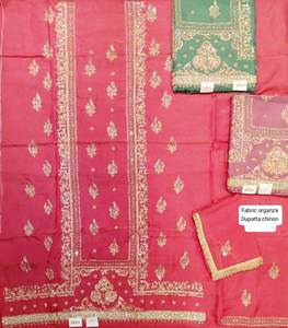 Designer moderne non cousu brodé à la main belle tenue de fête costumes indien mode-avant style traditionnel - Product Image 1