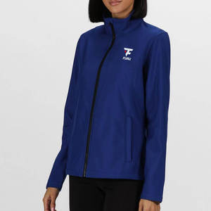 Vestes softshell décontractées pour femmes, teintes, avec col montant, respirantes, imperméables, style streetwear - Product Image 4