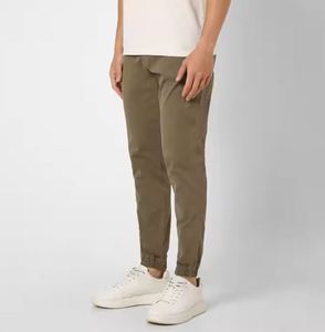 Joggers stylés pour hommes Manchette côtelée à la mode en coton OEM directement à l'usine - Product Image 3