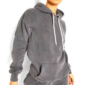 เสื้อมีฮู้ดของผู้หญิงลายกรดวินเทจที่มีแสงแดดสวมใส่แนวสตรีทแสงแดดสำหรับฤดูหนาว - Product Image 2