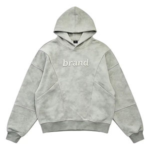 Sweat à capuche pour homme de qualité supérieure, produit phare de la marque Basics, en coton mélangé, fabriqué au Pakistan, respirant, faible MOQ, sweats à capuche pour homme - Product Image 2