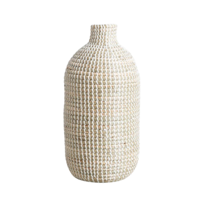 Woven natural seagrass <b>vase</b> Made in Vietnam Ecofriendly material for Home Decor and tableware decoration Wholesale - Product Image 1
