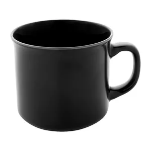 "<b>Microwave</b>-Safe Flat Woodstock Ceramic Matte Custom Merchandising Mug" - Product Image 2