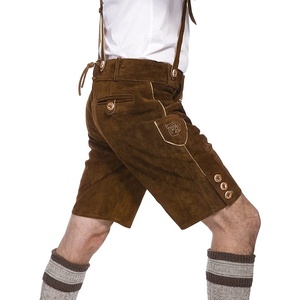 Traje Bávaro de Cuero de Alta Calidad para Hombre, Estilo Oktoberfest - Product Image 6