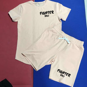 Nuevo conjunto corto de verano para hombre con logotipo personalizado, camiseta en blanco, conjuntos de pantalones cortos, de manga corta Camiseta deportiva, conjunto de dos piezas - Product Image 1