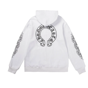 Nouveauté 2025 – Sweat à capuche polaire pour homme avec fermeture éclair intégrale, imprimé, style streetwear, collection hiver, logo frontal, motif uni - Product Image 3