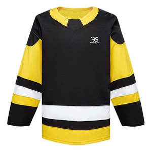 Uniforme de Hockey sobre Hielo con Cuello Redondo de Estilo Moderno, Tela Ligera para un Uso Duradero, Camiseta de Entrenamiento de Hockey Transpirable con Cuello Redondo - Product Image 1