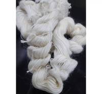 Bestseller MOHAIR YARN Naturfaser Teppich aus Mohair Garn weiße Farbe Original garn