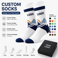 Chaussettes de sport personnalisées avec logo et motif, qualité supérieure et durables